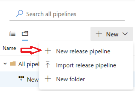 New Release Pipeline