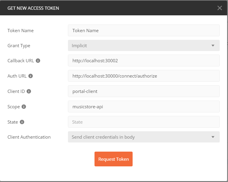 Postman Get JWT Token